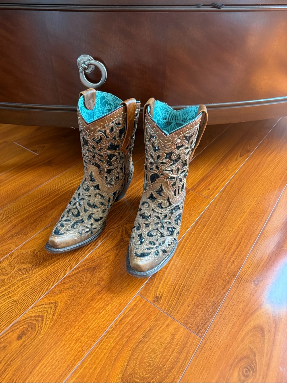 Women's Brown western boots new in box - Picture 4 of 7